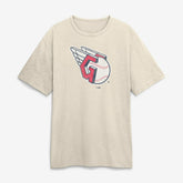 Cleveland Guardians Stadium Slub T-Shirt Tan