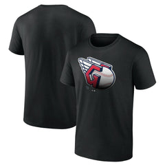 Cleveland Guardians Midnight Mascot T-Shirt Black