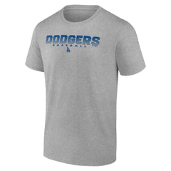 Los Angeles Dodgers Utility Player T-Shirt Heather Gray