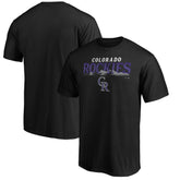 Colorado Rockies Team Adrenaline T-Shirt Black