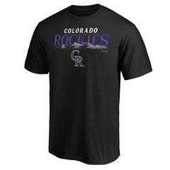 Colorado Rockies Team Adrenaline T-Shirt Black