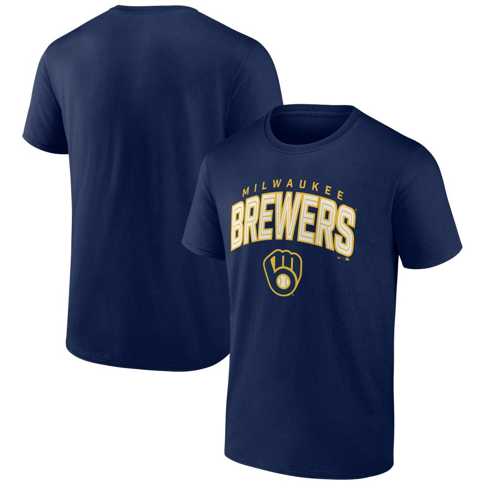 Milwaukee Brewers Master the Game T-Shirt Navy