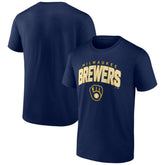 Milwaukee Brewers Master the Game T-Shirt Navy