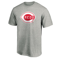 Cincinnati Reds Cooperstown Collection Wahconah T-Shirt Heather Gray