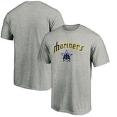 Seattle Mariners Cooperstown Collection Wahconah T-Shirt Heather Gray