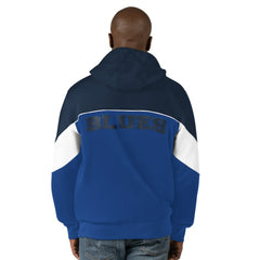 St. Louis Blues Starter Power Forward Full-Zip Hoodie - Blue/Navy Hoodies