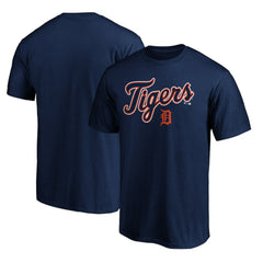 Detroit Tigers Series Sweep T-Shirt Navy