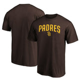 San Diego Padres Series Sweep T-Shirt Brown