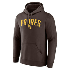 San Diego Padres Series Sweep Pullover Hoodie Brown