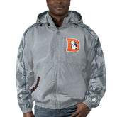 Denver Broncos Starter Thursday Night Gridiron Throwback Full-Zip Jacket - Gray discount