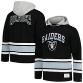 Las Vegas Raiders Tommy Hilfiger Ivan Fashion Pullover Hoodie - Black outlet