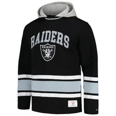 Las Vegas Raiders Tommy Hilfiger Ivan Fashion Pullover Hoodie - Black outlet