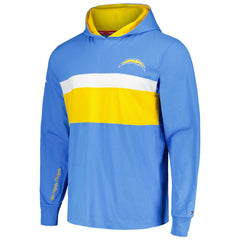Los Angeles Chargers Tommy Hilfiger Morgan Long Sleeve Hoodie T-Shirt - Powder Blue sale
