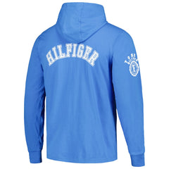 Los Angeles Chargers Tommy Hilfiger Morgan Long Sleeve Hoodie T-Shirt - Powder Blue sale