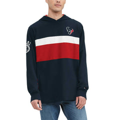 Houston Texans Tommy Hilfiger Morgan Long Sleeve Hoodie T-Shirt - Navy online