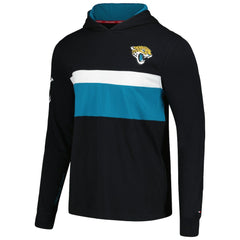 Jacksonville Jaguars Tommy Hilfiger Morgan Long Sleeve Hoodie T-Shirt - Black discount