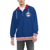 Buffalo Bills Tommy Hilfiger Aaron Quarter-Zip Hoodie - Royal outlet