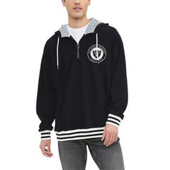 Las Vegas Raiders Tommy Hilfiger Aaron Quarter-Zip Hoodie - Black discount