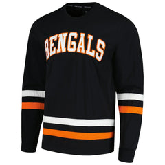 Cincinnati Bengals Tommy Hilfiger Nolan Long Sleeve T-Shirt - Black/Orange discount