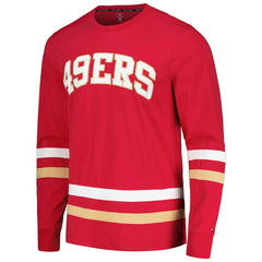 San Francisco 49ers Tommy Hilfiger Nolan Long Sleeve T-Shirt - Red/Gold for sale