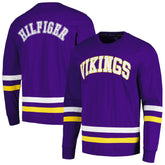 Minnesota Vikings Tommy Hilfiger Nolan Long Sleeve T-Shirt - Purple/Gold for sale
