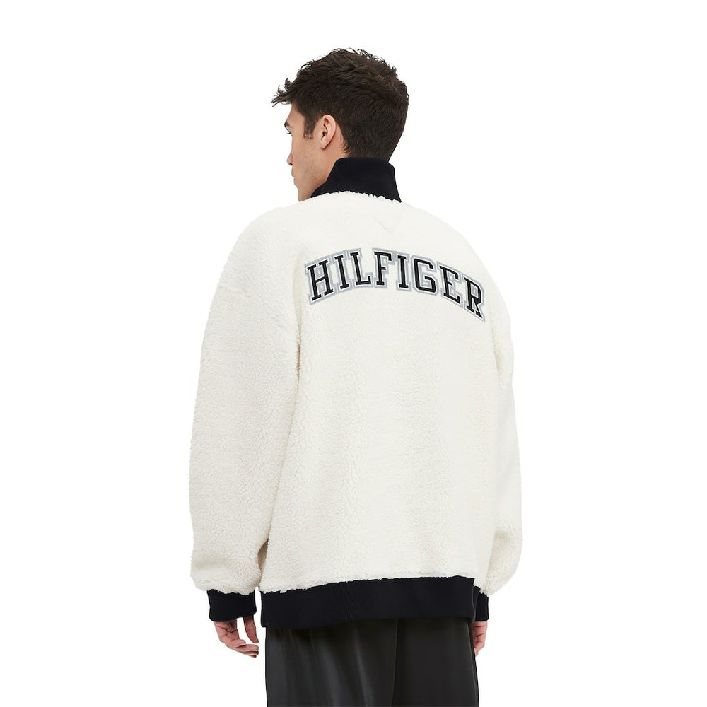 Las Vegas Raiders Tommy Hilfiger Jordan Sherpa Quarter-Zip Sweatshirt - Cream cheap