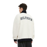 Las Vegas Raiders Tommy Hilfiger Jordan Sherpa Quarter-Zip Sweatshirt - Cream cheap