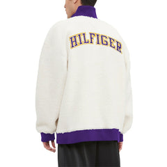 Minnesota Vikings Tommy Hilfiger Jordan Sherpa Quarter-Zip Sweatshirt - Cream sale