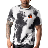 Cincinnati Bengals MSX by Michael Strahan Freestyle Tie-Dye T-Shirt - Black outlet