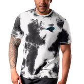 Carolina Panthers MSX by Michael Strahan Freestyle Tie-Dye T-Shirt - Black outlet