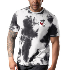 Kansas City Chiefs MSX by Michael Strahan Freestyle Tie-Dye T-Shirt - Black for sale