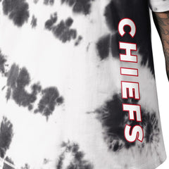 Kansas City Chiefs MSX by Michael Strahan Freestyle Tie-Dye T-Shirt - Black for sale