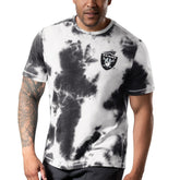 Las Vegas Raiders MSX by Michael Strahan Freestyle Tie-Dye T-Shirt - Black for sale