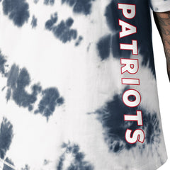 New England Patriots MSX by Michael Strahan Freestyle Tie-Dye T-Shirt - Navy outlet