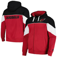 Arizona Cardinals Starter Running Back Full-Zip Hoodie - Cardinal/Black for sale