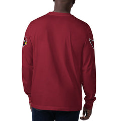 Arizona Cardinals Starter Clutch Hit Long Sleeve T-Shirt - Cardinal outlet