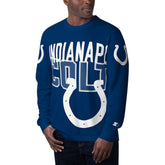 Indianapolis Colts Starter Clutch Hit Long Sleeve T-Shirt - Royal for sale