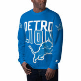Detroit Lions Starter Clutch Hit Long Sleeve T-Shirt - Blue outlet