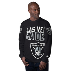 Las Vegas Raiders Starter Clutch Hit Long Sleeve T-Shirt - Black outlet