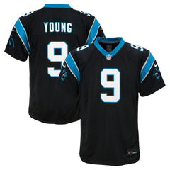 Bryce Young Carolina Panthers Youth Game Jersey - Black online