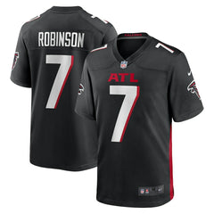 Bijan Robinson Atlanta Falcons Youth Game Jersey - Black sale
