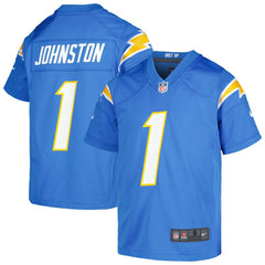 Quentin Johnston Los Angeles Chargers Youth Game Jersey - Powder Blue discount