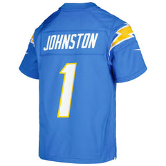 Quentin Johnston Los Angeles Chargers Youth Game Jersey - Powder Blue discount