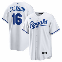 Bo Jackson Kansas City Royals Home Retired Player Replica Jersey White