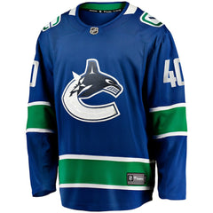 Elias Pettersson Vancouver Canucks Fanatics Home Breakaway Jersey - Blue Jerseys