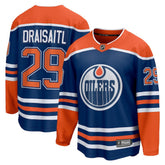 Leon Draisaitl Edmonton Oilers Fanatics Home Breakaway Jersey - Royal Jerseys
