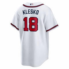Ryan Klesko Atlanta Braves Home Retired Player Replica Jersey White