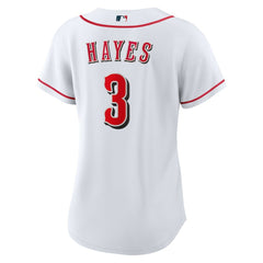 Ke'Bryan Hayes Cincinnati Reds Women's Home Replica Jersey White