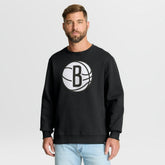 Brooklyn Nets Essential Legacy Sweatshirt - Black sale