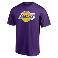 Los Angeles Lakers Primary Logo T-Shirt - Purple on sale